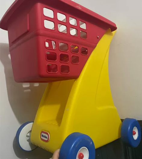 小泰克littletikes儿童购物车玩具...
