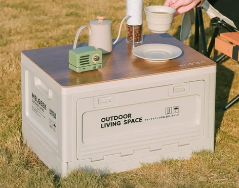 德国露营收纳箱子后备箱整理箱野营野餐露营车...