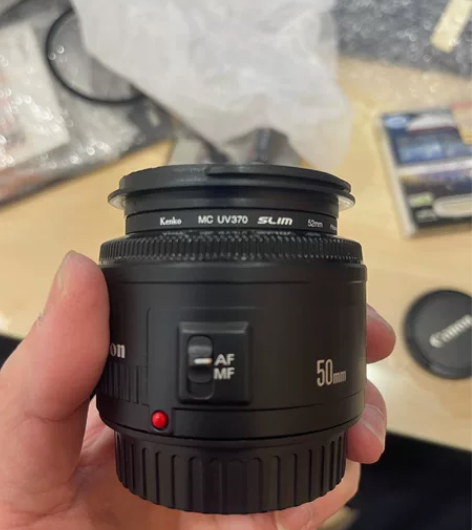 佳能原装镜头，小痰盂EF 50mm1.8 ...