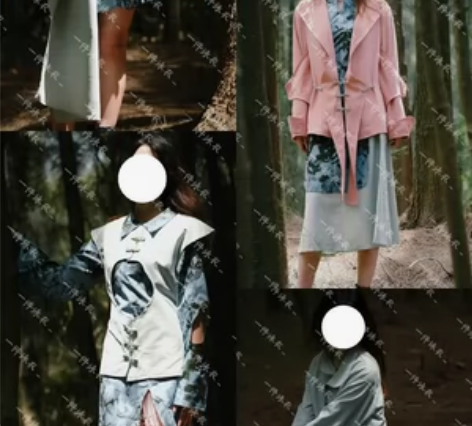 【出】服装设计结课女装专题设计成衣创意造型...