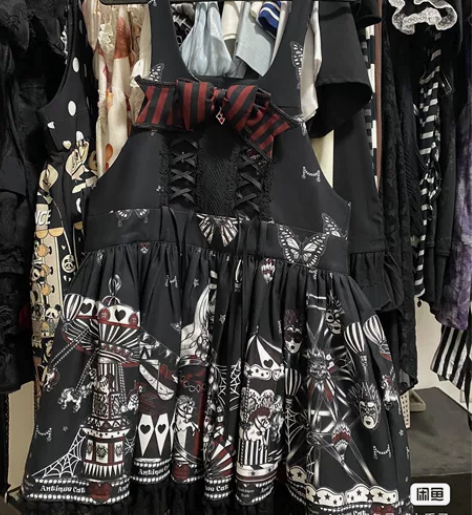 古董猫 人偶失乐园系列衬衫 m，背带s码送...