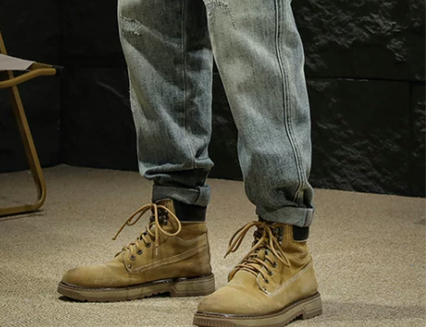 春秋季日系复古水洗哈伦牛仔裤男大码潮牌休闲...