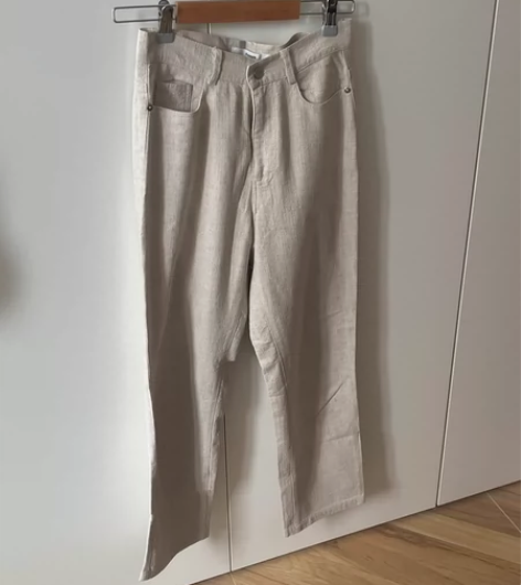 超软超好穿的棉麻长裤！ M码 具体尺寸私我...