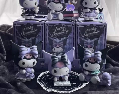 名创优品幸运占系列盲盒库洛米潮玩手办公仔i...