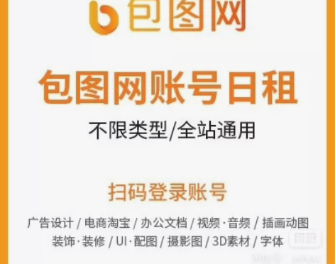 拍下后2分钟内必回复。包图网日租1元，不限...