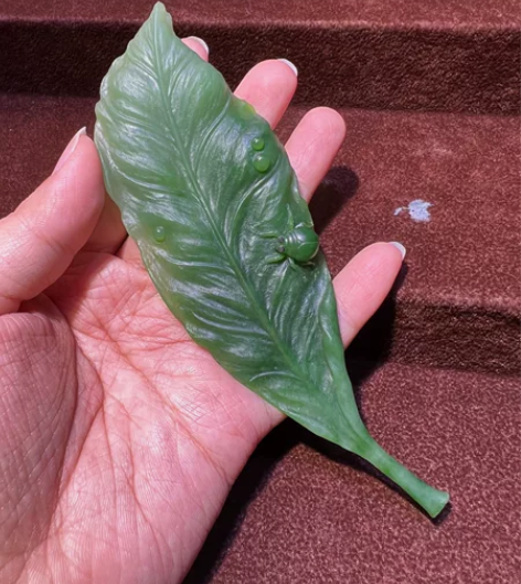 碧玉大业有成，俄料 杨小荣，中国工艺品雕刻...