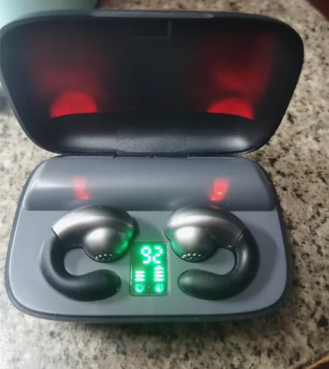 夏新S19无线蓝牙耳机耳挂式骨传导双耳耳夹...