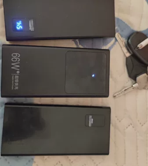 两个品陆的50000毫安，一个杂牌2000...