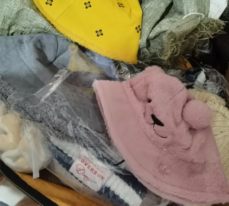 19.9元4个帽子包邮 针织，春秋冬渔夫，...