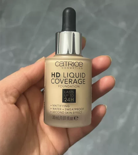 全新无盒CATRICE高清滴管粉底液24h...