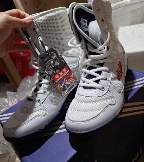 拳击鞋男女专用深蹲硬拉散打格斗训练透气款 ...