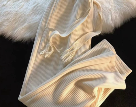 阔腿裤 阔腿裤子春秋季vintage古着灯...