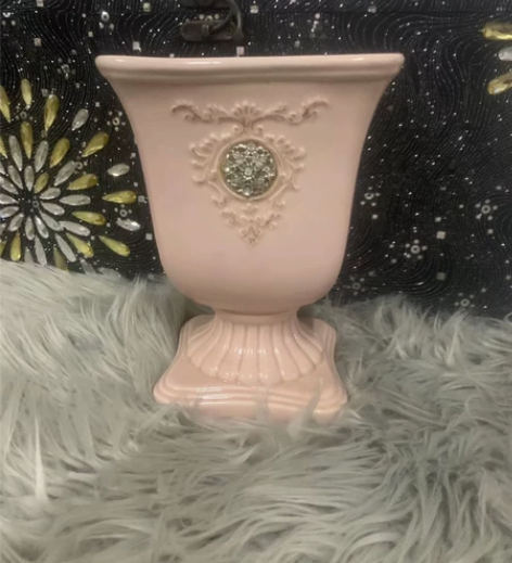 小欧式花瓶摆件 清库存饰品 材质：瓷 尺寸...