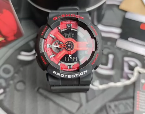 卡西欧蜘蛛侠ga110手表，吊牌盒子都在，...