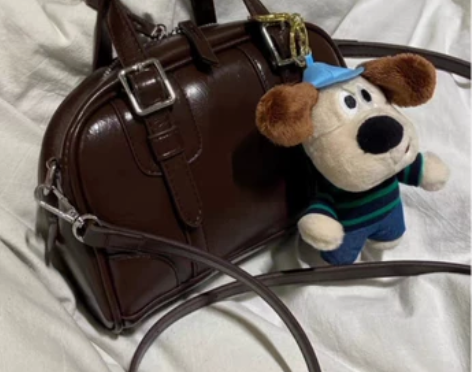 韩系时尚包包女2023新款高级质感复古手提...