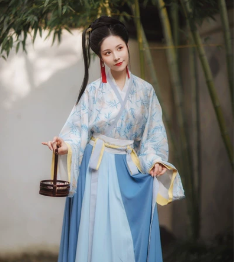 十九觅裳生晋制交领汉服 s码 全新 仅试穿...