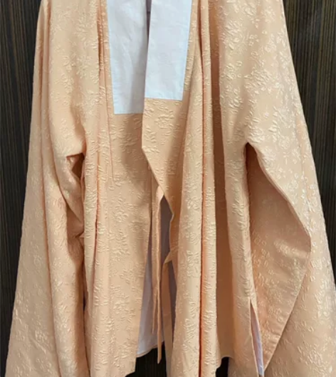 出明制交领琵琶袖汉服 雪琴布行来料 帝尧做...