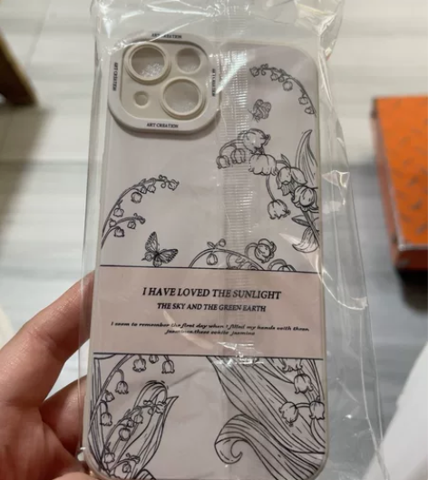 苹果13鹰眼磨砂彩绘手机壳，品胜的，全新未...