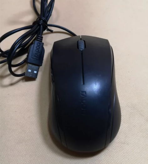 雷柏有线鼠标N1200。成色8成。usb接...