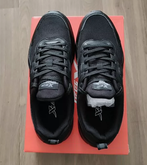 特步男鞋运动鞋夏季轻便休闲鞋减震跑步鞋男网...