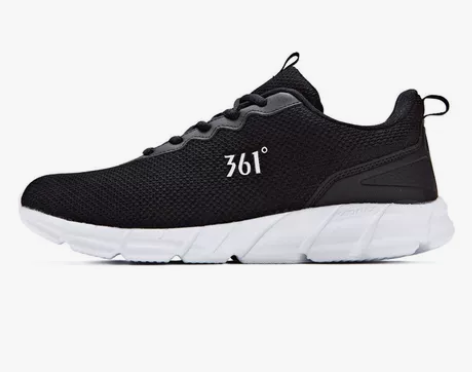 颜色分类:乌黑色/361度白，鞋码:40 ...