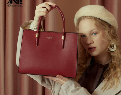 ?稻草人女包红色新娘结婚小包包2023新款...