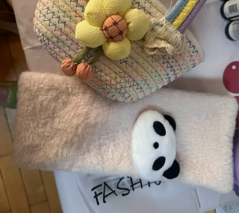 Nucelle/纽芝兰彩色小花包手提包（不...