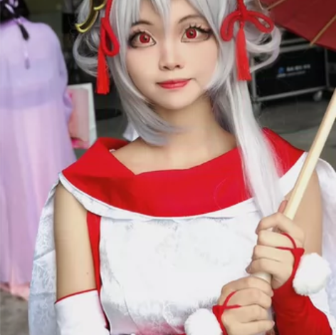 祈雪灵祝 有伞 有cos服可出 配饰全套送...