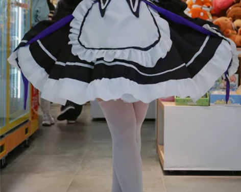 蕾姆cos服从零开始异世界生活蕾姆拉姆女仆...