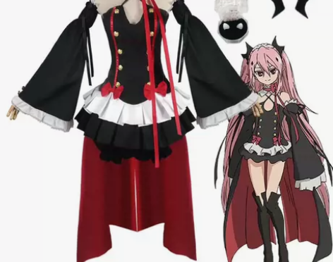 终结的炽天使克鲁鲁费娘米迦Cosplay服...