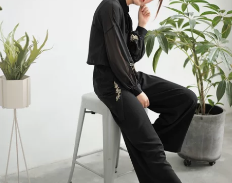 徐娇【织羽集】正品购入 上衣s 阔腿裤s ...