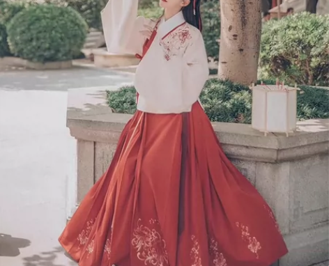 汉尚华莲 芙蓉月 袄裙上衣 质量做工嘎嘎好...