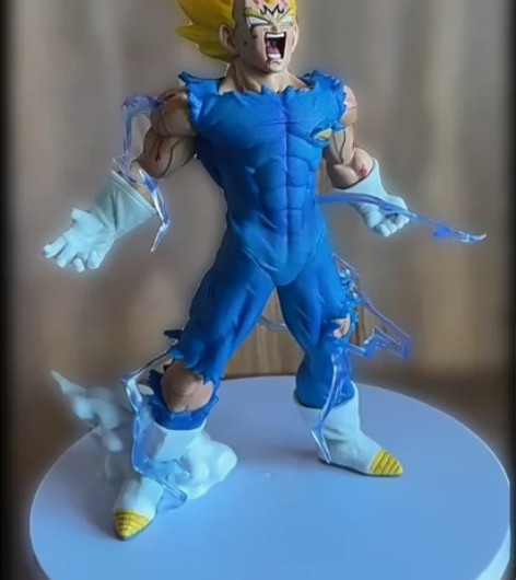 七龙珠自爆贝吉塔动漫手办摆件，赛亚人模型，...