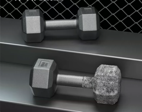 哑铃男士家用健身器材六角女士运动小哑铃一对...