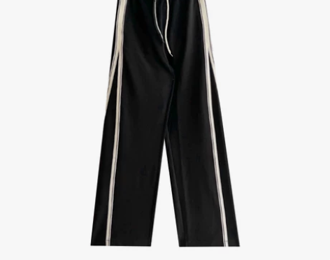 ?RENA运动休闲风侧边条纹设计感抽绳松紧...