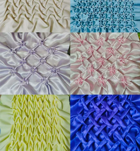 褶皱面料再造肌理纹样 服装设计专业面料作业...