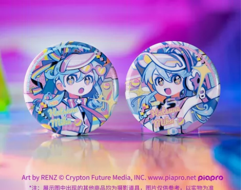 Moeyu 正版 初音未来 镜遇复古与未来...