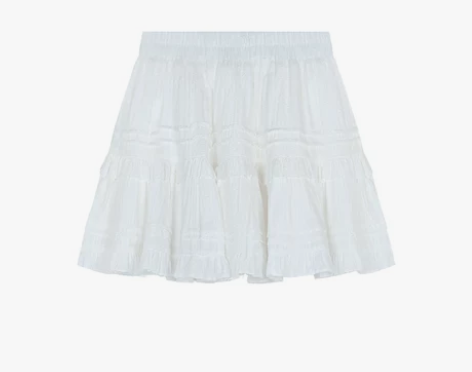 ?芭蕾风白色蓬蓬裙半身裙女装夏季小个子短裙...