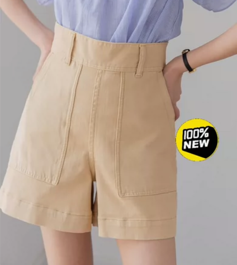全新带吊牌 重磅！百慕大短裤日本定染高腰牛...