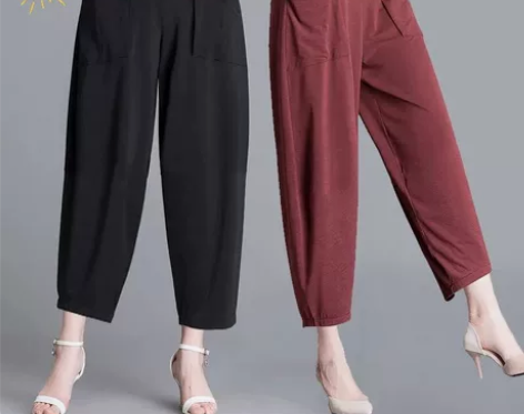特价捡漏新款春夏装哈伦裤女韩版休闲裤薄款女...