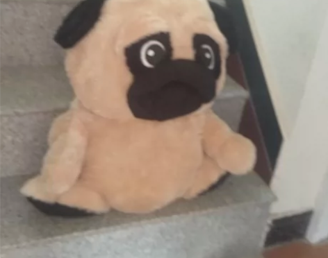 63厘米，几乎全新毛绒布艺玩偶 感兴趣的话...