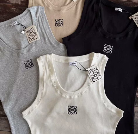 Loewe罗意威经典款小标徽刺绣logo针...