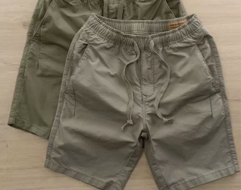 夏季款纯色工装短裤男士休闲中裤宽松休闲工作...