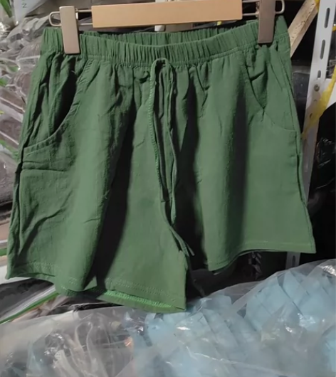 全新墨绿色 水洗短裤 S 105斤以内  ...