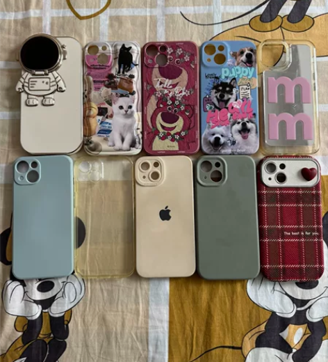 苹果13手机壳，透明壳，液态硅胶壳都有，款...