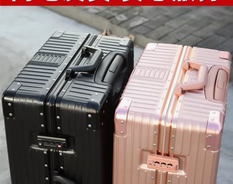 ?拉杆箱万向轮旅行箱行李箱女结实耐用20寸...