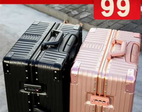 【潮流周价】拉杆箱万向轮旅行箱行李箱女小结...