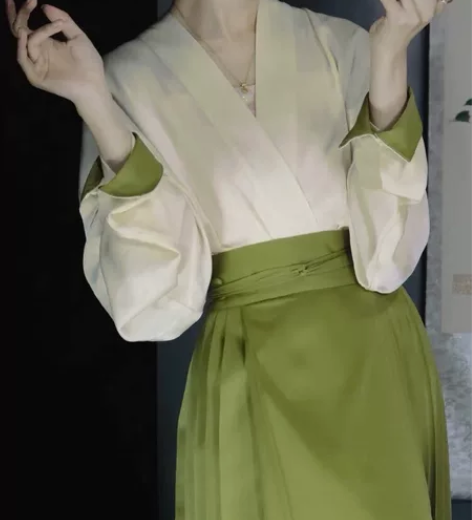 忆纱曼舞 云玉柳 改良衬衫配马面裙套装女上...