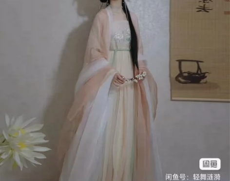 仙楚姬原创汉服女诃子裙汉元素大袖衫重工日常...