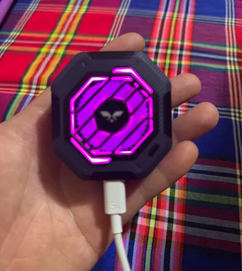 新款嘻游熊手机散热器磁吸半导体结冰制冷器降...